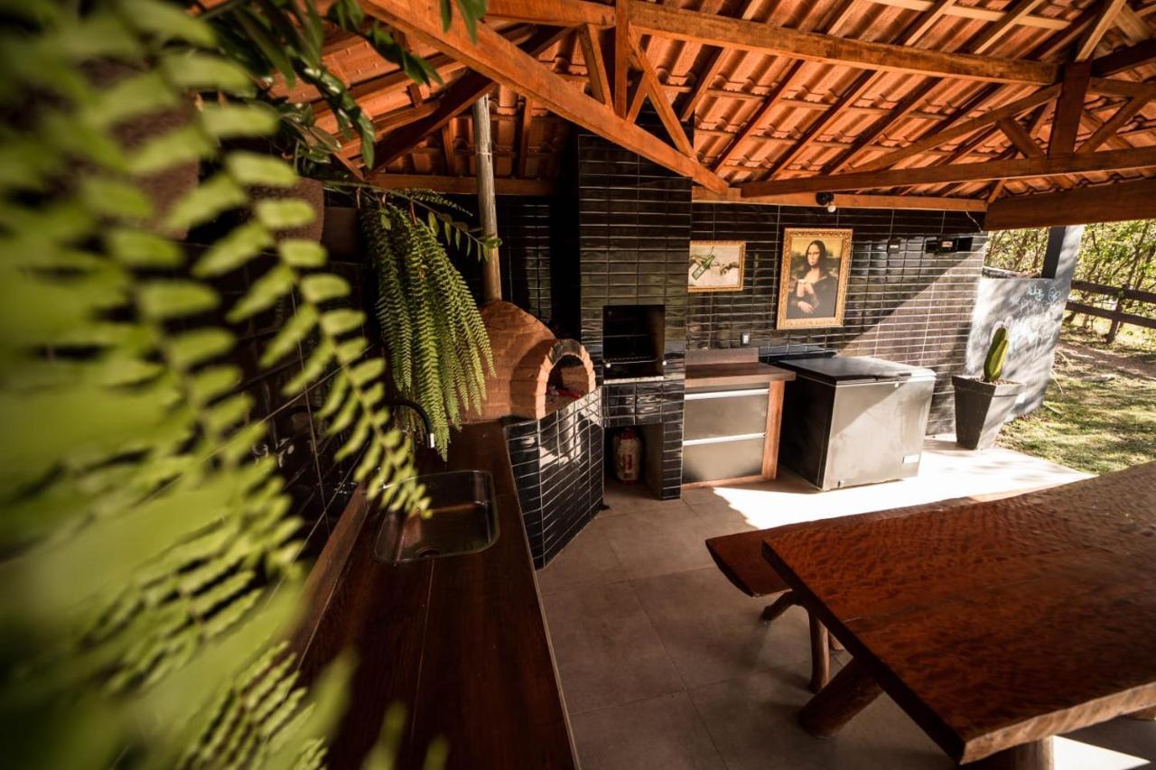 Casa De Campo Com Piscina Cascata Artificial 상로렌수 외부 사진